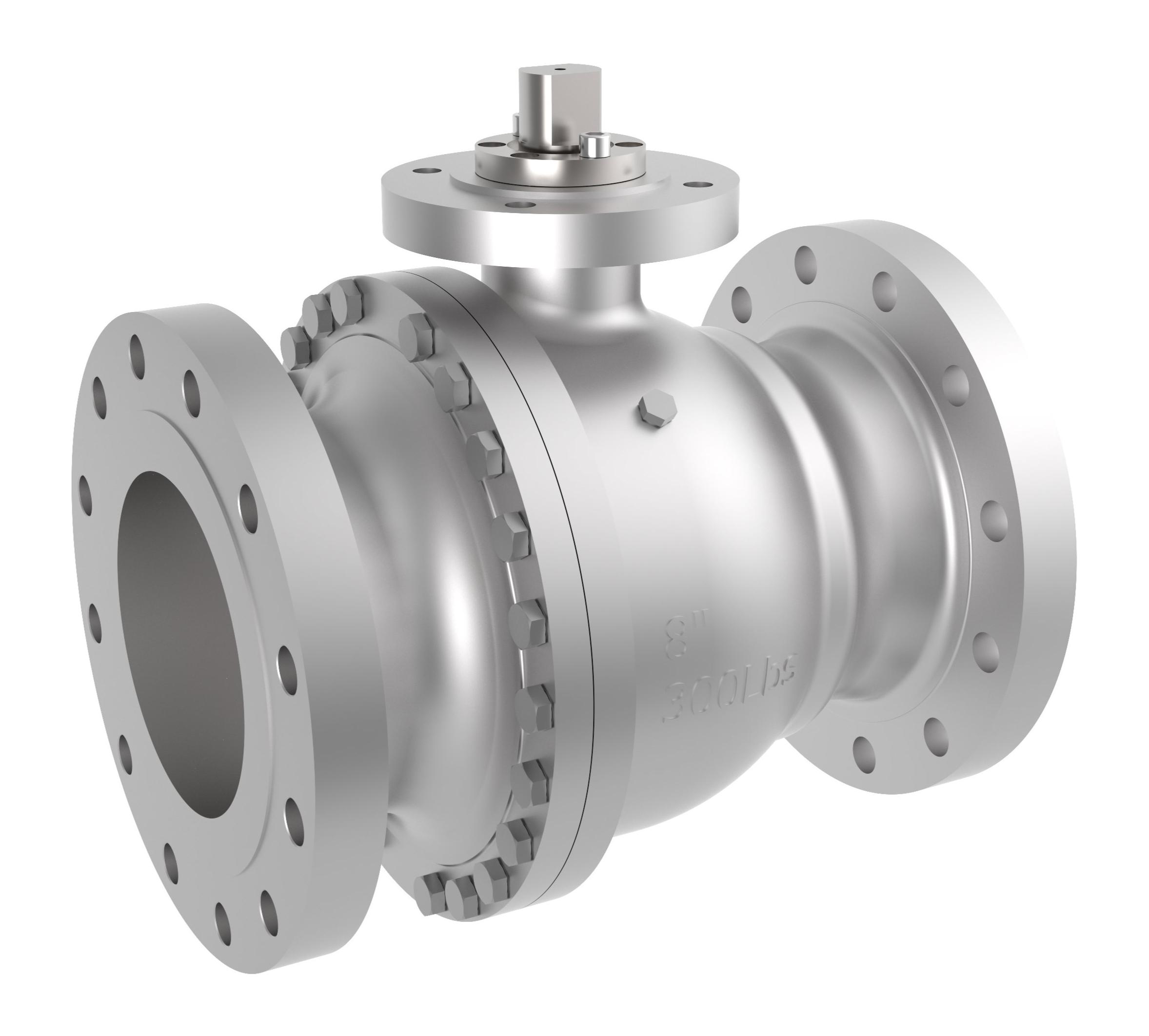 Ball Valve 6" 300# ANSI FLANGED A351 CF8M ZGS36 RRRGV